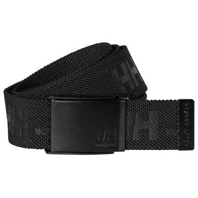 Helly Hansen Workwear HH Logo Webbing Belt (Black)  (One Size)