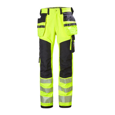 Helly Hansen Workwear ICU Construction Pant Class 2 (Yellow/Black)  (C56)