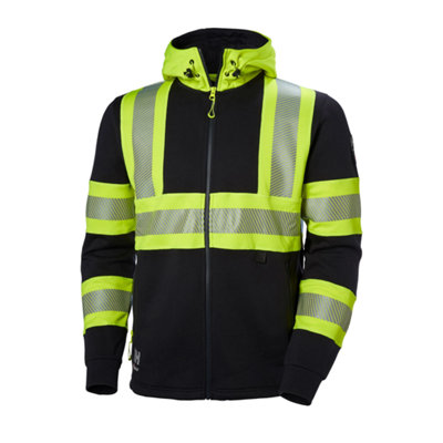 Helly Hansen Workwear ICU Hoodie (Yellow/Black)  (Small)