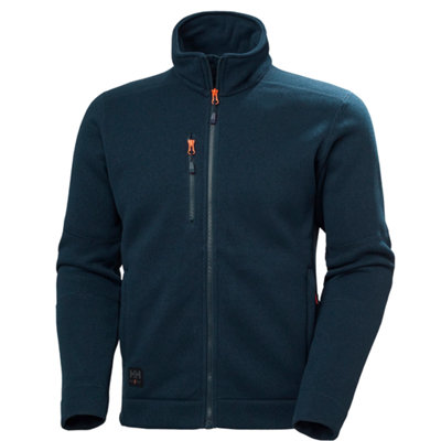 Helly Hansen Workwear Kensington Knit Fleece Jacket (Navy)  (XXXX Large)