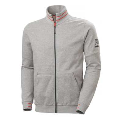 Helly Hansen Workwear Kensington Zip Sweatshirt (Grey)  (Large)