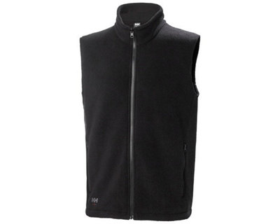 Helly Hansen Workwear Manchester 2.0 Fleece Vest (Black)  (XXXX Large)