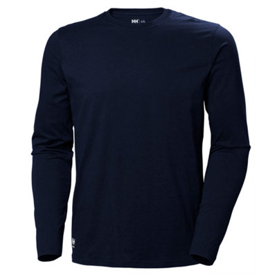 Helly Hansen Workwear Manchester Longsleeve (Navy)  (Large)