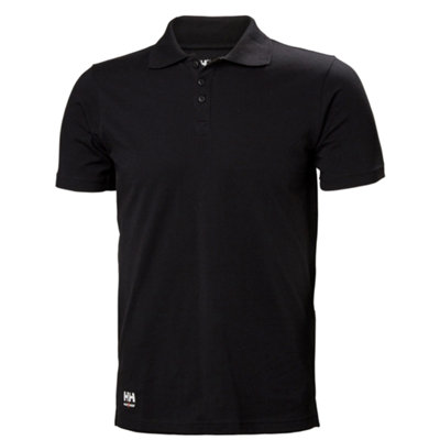 Helly Hansen Workwear Manchester Polo Shirt (Black)  (Large)