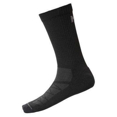 Helly Hansen Workwear Oxford Summer Sock (Black)  (EU 36-38)