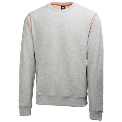 Helly Hansen Workwear Oxford Sweatshirt (Grey)  (Large)