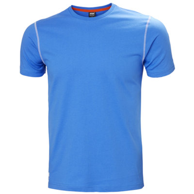 Helly Hansen Workwear Oxford T-Shirt (Blue)  (Medium)