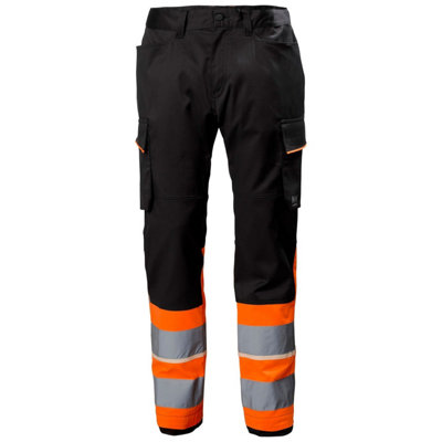 Helly Hansen Workwear Uc-Me Cargo Pant Cl1 (Hi Vis Orange/Ebony)  (C152)