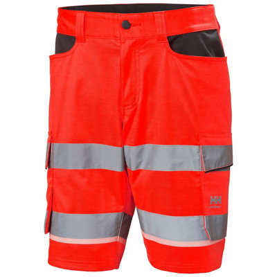 Helly Hansen Workwear Uc-Me Cargo Shorts (Red/Ebony)  (C44)