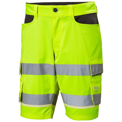 Helly Hansen Workwear Uc-Me Cargo Shorts (Yellow/Ebony)  (C46)