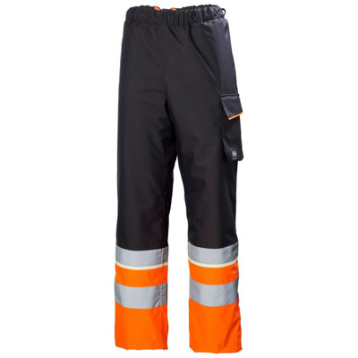 Helly Hansen Workwear Uc-Me Winter Pant Cl1 (Hi Vis Orange/Ebony)  (XXXX Large)