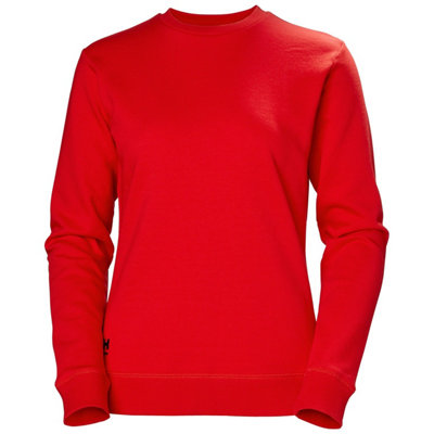 Helly Hansen Workwear W Classic Sweatshirt (Medium)  (Alert Red)