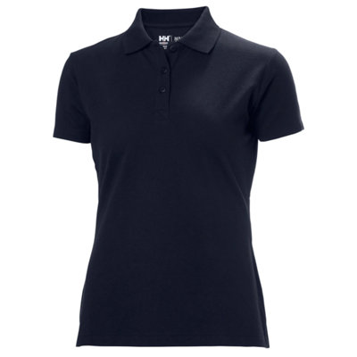 Helly Hansen Workwear Women's Manchester Polo Shirt (Navy)  (Large)