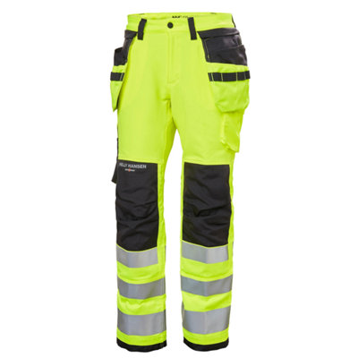 Helly Hansen Workwear Womens Luna Hi-Vis Construction Pant (Yellow)  (C34)