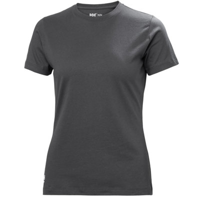 Helly Hansen Workwear Womens Manchester T-Shirt (Grey)  (Large)