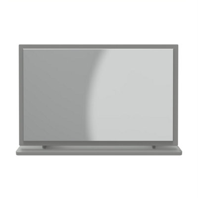 Helmsley Large Mirror in Dusk Grey (Ready Assembled)