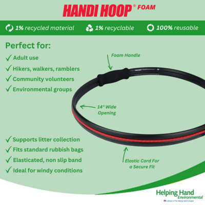 Helping Hand Environmental Bungee Cord Litter Hoop