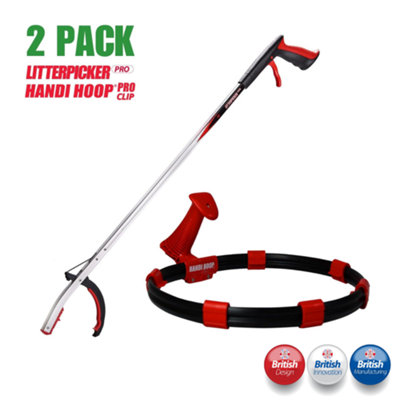 Helping Hand Environmental Litter Picking Starter Kit. 1 x Litterpicker ...