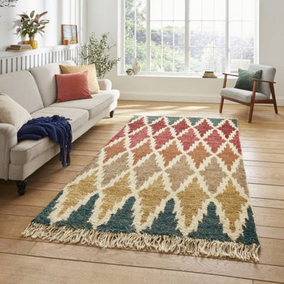 Hemp Multi Rug 120 x 170cm 100% Natural