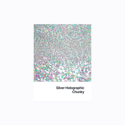 Hemway Ultra Étincelle Glitter Grosse 1/40 0.025 625 Microns Ocean Blue Holographique - 100g