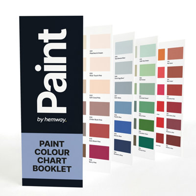 Hemway Interior Paint Colour Booklet, 118 Colours Collection for Indoor ...