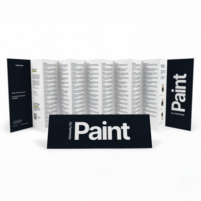 Hemway Interior Paint Colour Booklet, 118 Colours Collection for Indoor ...