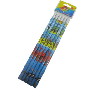 Henbrandt Full Pencil With Eraser Multicoloured (One Size)