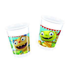 Henry Hugglemonster Plastic Party Cup (Pack of 8) Multicoloured (One Size)
