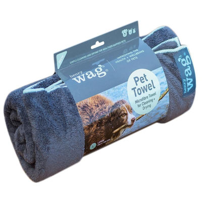 Henry Wag Microfibre Cleaning Towel For Dogs Cloth- Large  Size