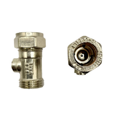 15mm Flat Faced Isolation Service Valve - Pack of 5
