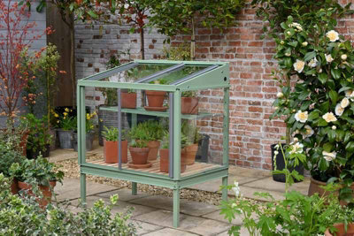 Herb House - Aluminium/Glass - L80 x W55 x H93 cm - Without Coating
