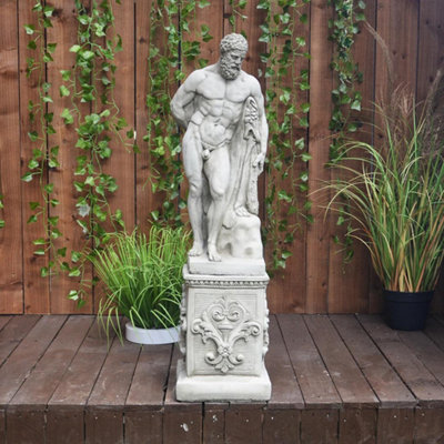 Hercules Male Classic Stone Cast Garden Ornament