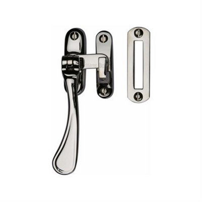 Heritage Brass Non-Locking Spoon Casement Fastener - Polished Nickel