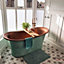 Heritage Patina Green 1700mm x 710mm 16 Gauge Pure Copper Bath