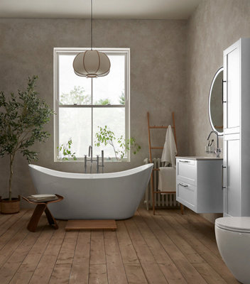 Heritage Salcombe 1TH Basin Mixer Tap Chrome