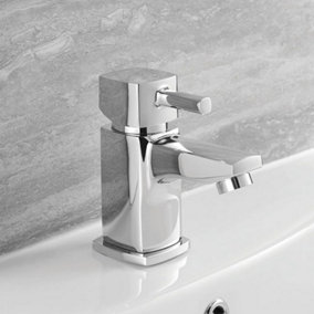 Hero Chrome Mono Single Lever Basin Sink Mixer Tap & Waste