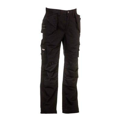 Herock Dagan Trade Work Trousers Black - 42R