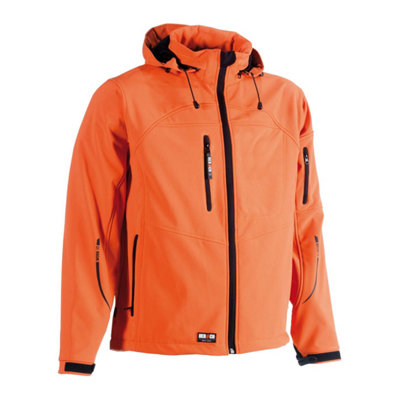 Herock Poseidon Waterproof Softshell Work Jacket Orange - XXXL