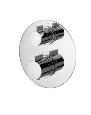 Hertford 2 Way Concealed Thermostatic Shower Valve, 200(H) x 200(W), Chrome, 813700-4