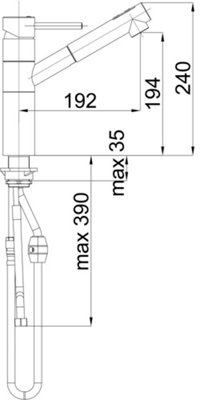 Herz-Unitas FRESH f20 Sink Mixer