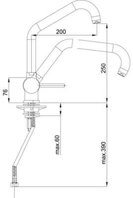 Herz-Unitas FRESH f42 Rotate Sink Mixer