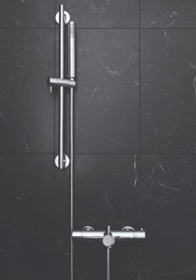 Herz-Unitas FRESH t30 Thermo Bath/Shower Mixer + Shower Rail