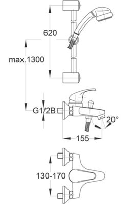 Herz-Unitas SIMPATY s30 Sink Mixer