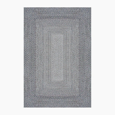 Hestia 305cm x 244cm Weatherproof Indoor and Outdoor Rug in Walnut Grey