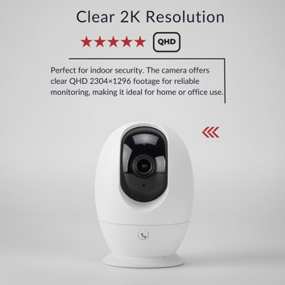 Hestia Indoor Pan/Tilt Auto Tracking Camera