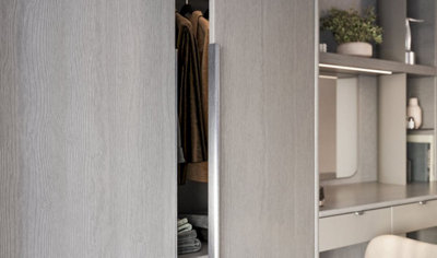 HEXA - edge handle, 1200mm, inox
