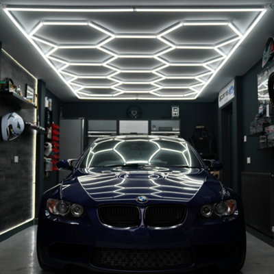 Hexagon LED Lighting 14 Lights & Border