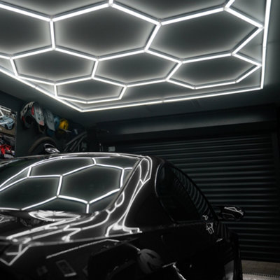 Hexagon LED Lighting 14 Lights Border