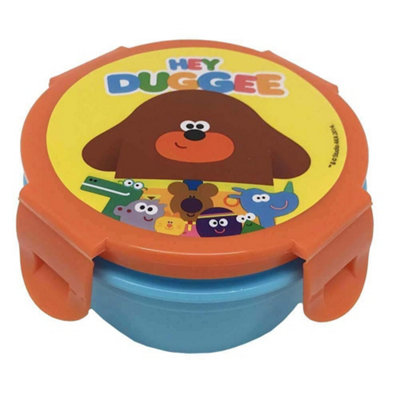 Hey Duggee Childrens Kids Squirrel Club Lunch Box Blue Orange One Size