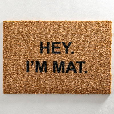 Hey I'm Mat Doormat - Regular 60x40cm - 3
